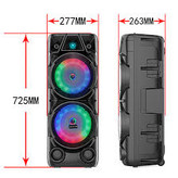 اسپیکر شارژی بلوتوثی مدل ZQS8210 زد کیو اس