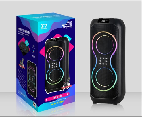 اسپیکر بلوتوثی و قابل حمل مدل JBR-8803 وضوح صدای عالی