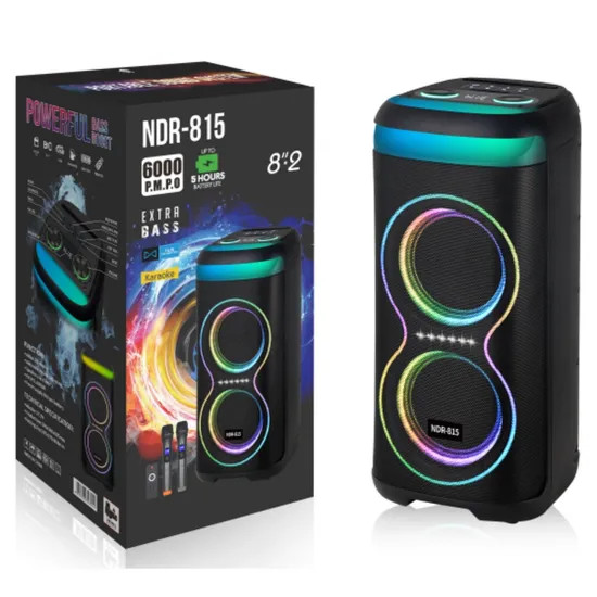 اسپیکر قابل حمل بلوتوثی مدل 815 ان دی ار