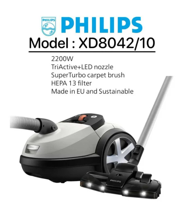 جاروبرقی اصل فیلیپس مدل XD8042