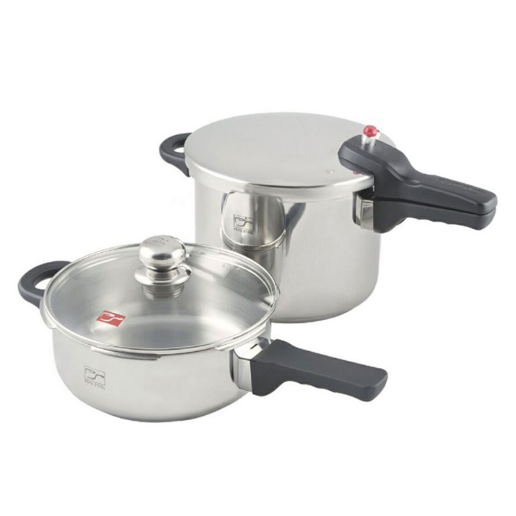 زودپز 2قلو پارس استیل 3و 6 لیتری