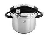 دیگ زودپز استیل کف سه لایه مدل شف ۶ لیتری