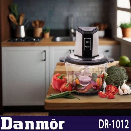 خرد کن دانمور دو کاسه 3/3 لیتر دارای 12 ماه گارانتی شرکتی 1012جدید