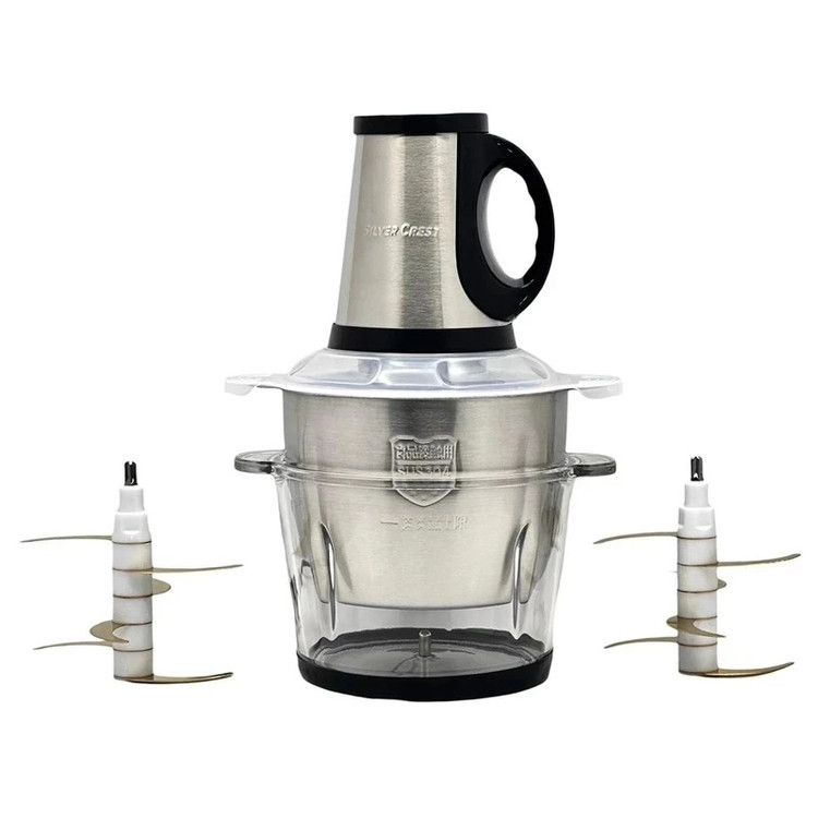 خردکن 2 کاسه تیغه طلایی سیلور کرست