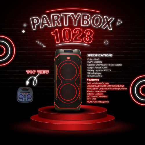 اسپیکر پارتی باکس 1023 جی بی ال