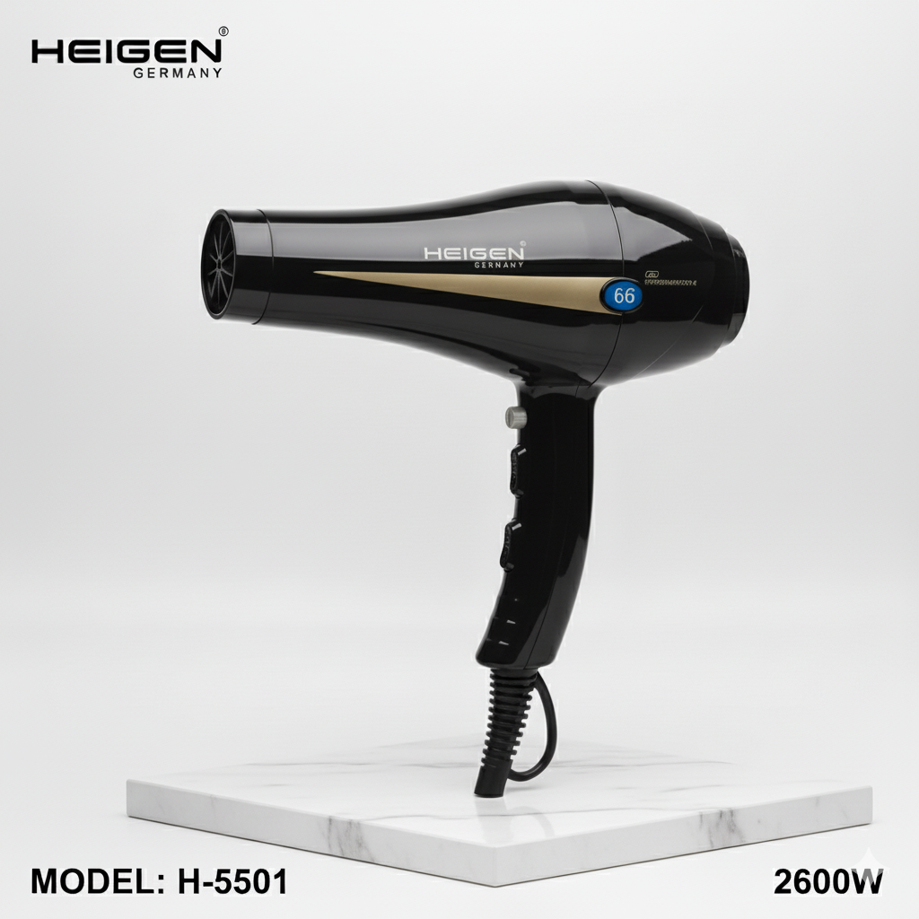 سشوار 2600w هیگن مدل H-5501