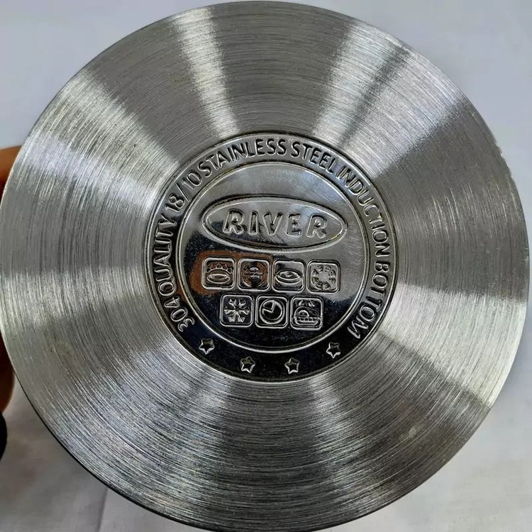 تابه استیل ریور مدل 3867 نیمه مات سایز 24