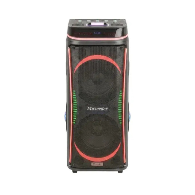 اسپیکر مکسیدر مدل MX-DJ2101 CN10E51 دارای 2 ساب ووفر 10 اینچ
